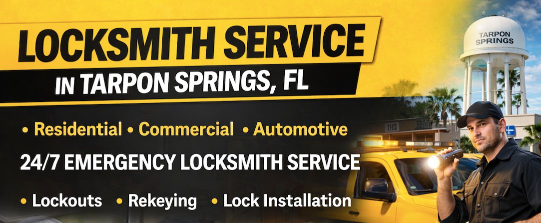 Davis Locksmith Tarpon Springs - Professional 24 Hour Locksmith Service